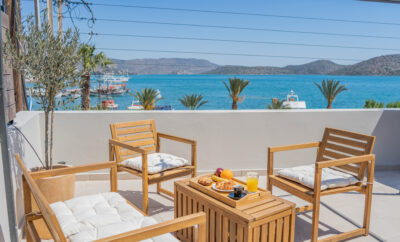 Elounda Helios Luxury Apartment with Rooftop Jacuzzi