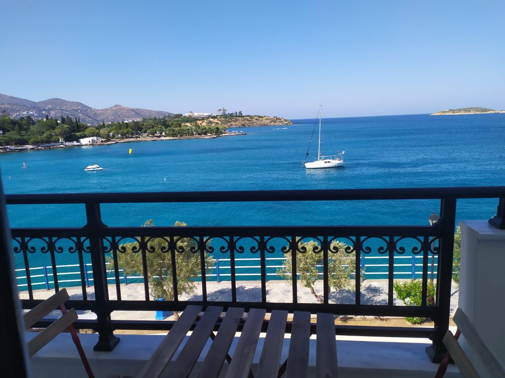 Thalassa apartment in Agios Nikolaos Crete with sea view